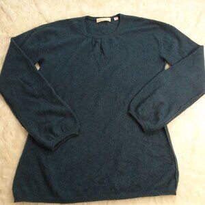 Cashmere Green L/S Sweater Size Medium